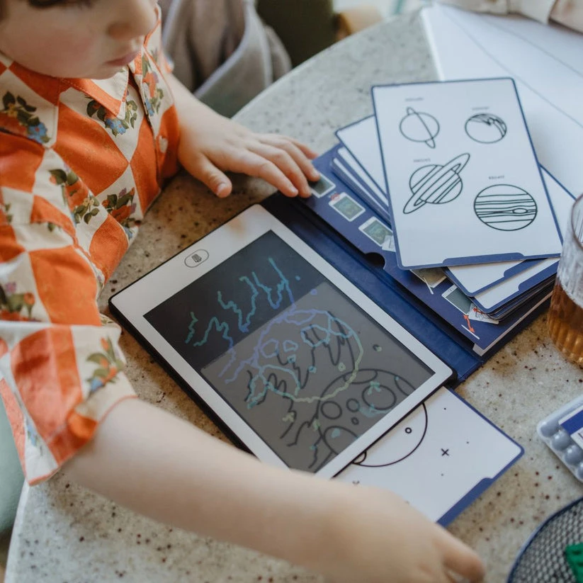 KIDYWOLF Piešimo planšetė KIDYDRAW-MINI, Galaxy