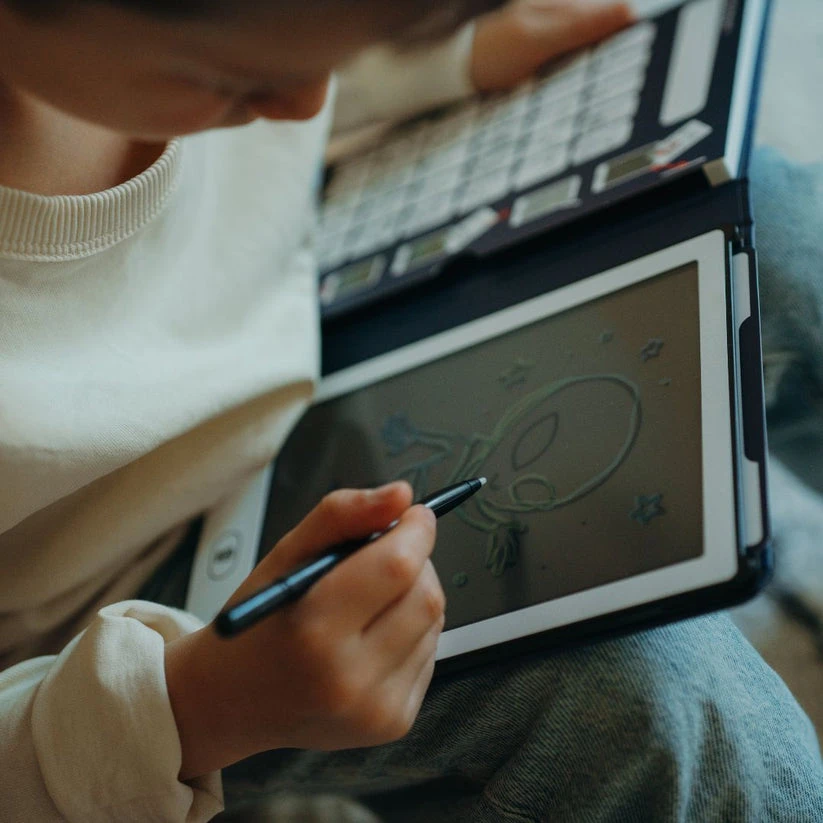 KIDYWOLF Piešimo planšetė KIDYDRAW-MINI, Galaxy