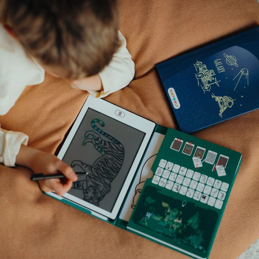 KIDYWOLF Piešimo planšetė KIDYDRAW-MINI, Galaxy