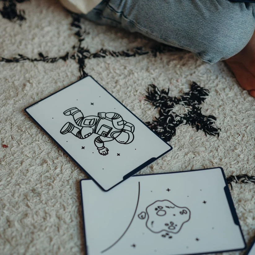 KIDYWOLF Piešimo planšetė KIDYDRAW-MINI, Galaxy