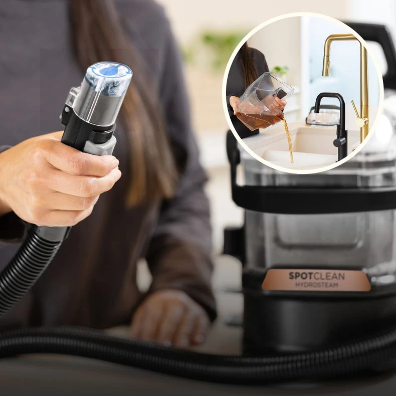 Kilimų ir baldų valymo įrenginys BISSELL SpotClean HydroSteam Pro, 1000W