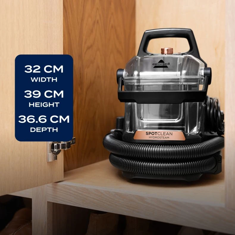 Kilimų ir baldų valymo įrenginys BISSELL SpotClean HydroSteam Pro, 1000W