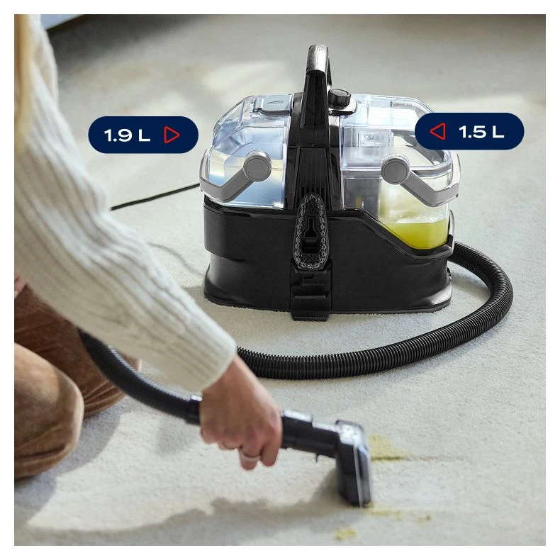 Kilimų ir baldų valymo įrenginys BISSELL SpotClean HydroSteam Pro, 1000W