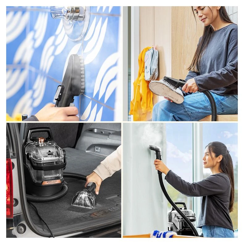 Kilimų ir baldų valymo įrenginys BISSELL SpotClean HydroSteam Pro, 1000W