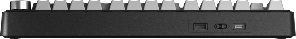Žaidimų klaviatūra Aula F75, Leobog Reaper Switches, juoda/pilka
