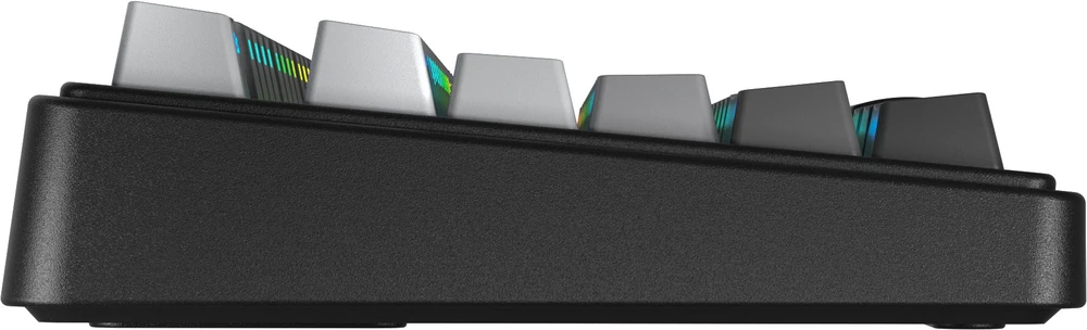 Žaidimų klaviatūra Aula F75, Leobog Reaper Switches, juoda/pilka