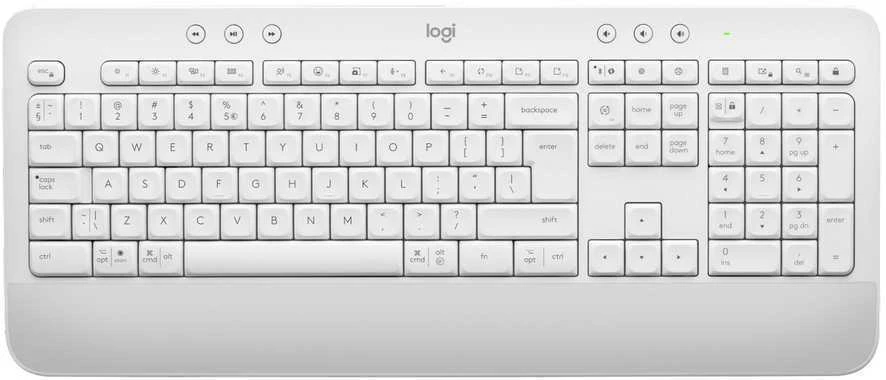 Klaviatūra Logitech Signature K650, Baltos spalvos, Vokiečių kalba (Qwertz) aprašymas - Prekės nuotrauka