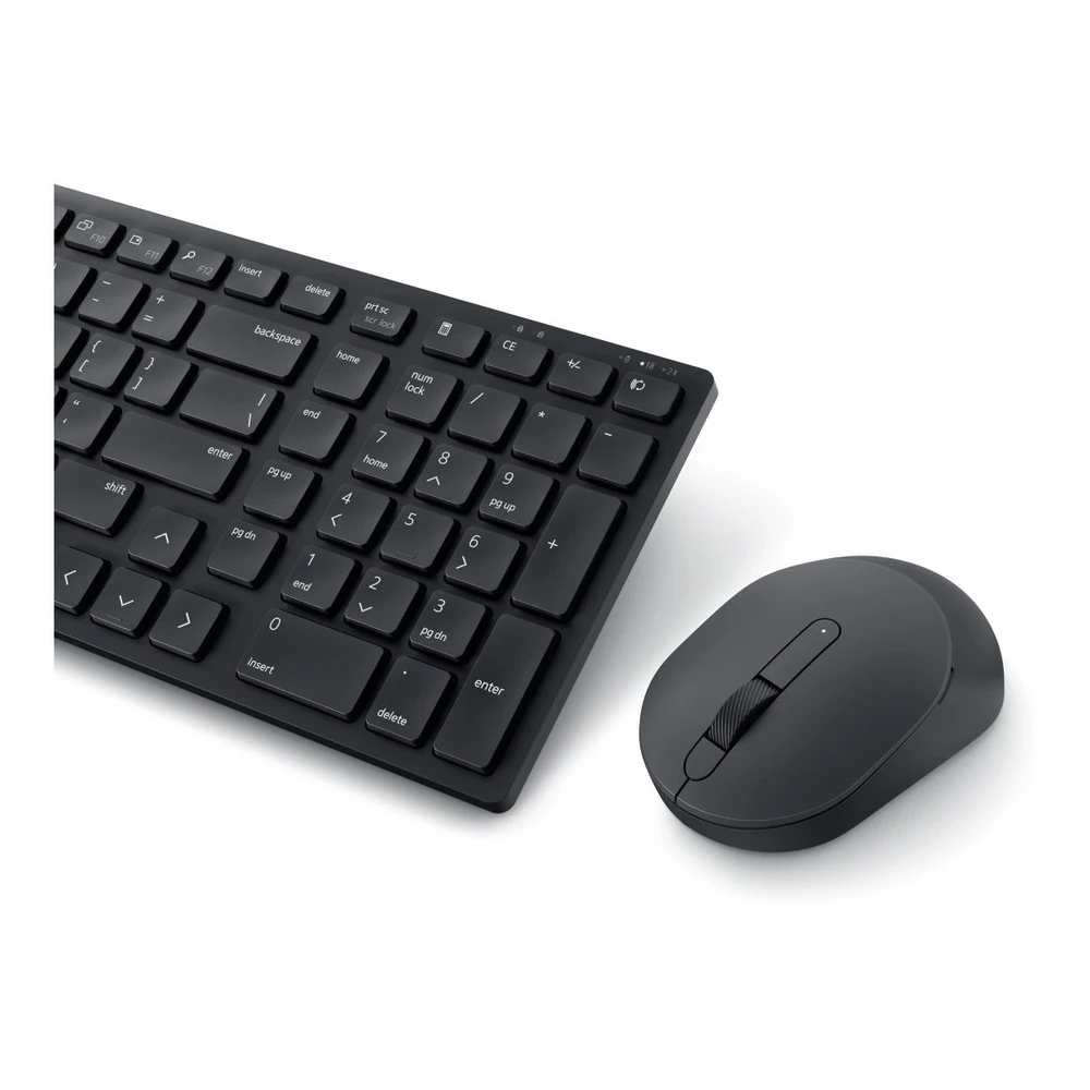 Klaviatūros ir pelės rinkinys Dell Pro Compact Silent KM555, išdėstymas: US QWERTY