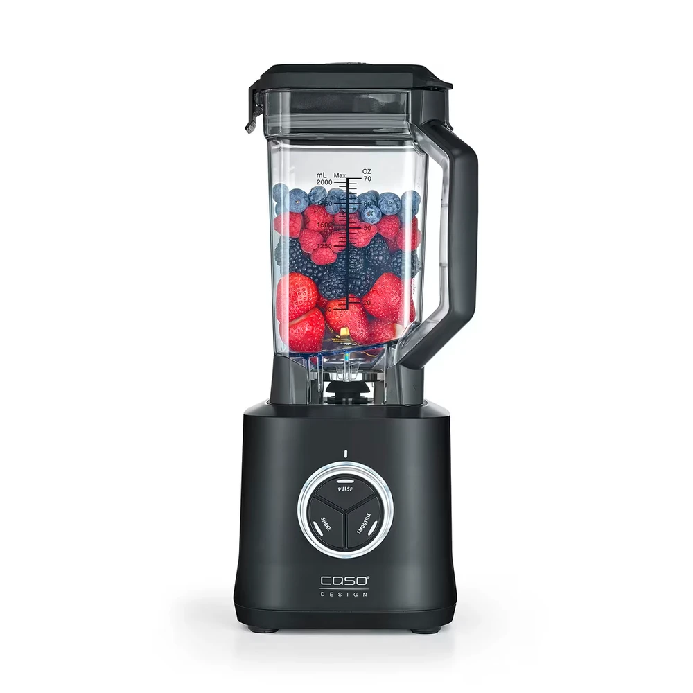 Kokteilinė CASO Design PowerBlender B 2000, juodos spalvos