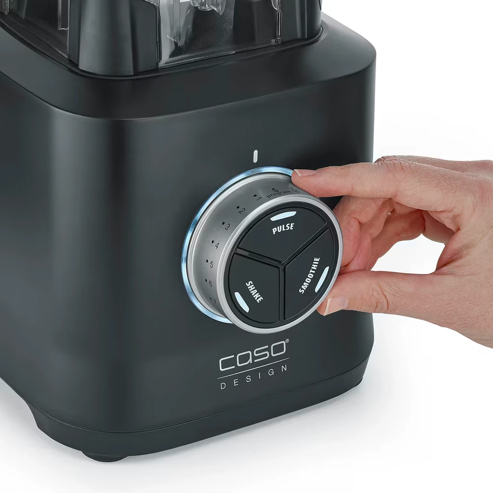 Kokteilinė CASO Design PowerBlender B 2000, juodos spalvos
