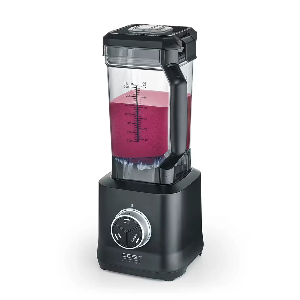 Kokteilinė CASO Design PowerBlender B 2000, juodos spalvos