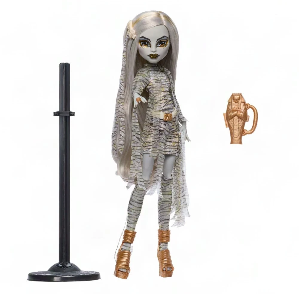 Kolekcinė lėlė „Monster High Skullector Mumija“, JKM51