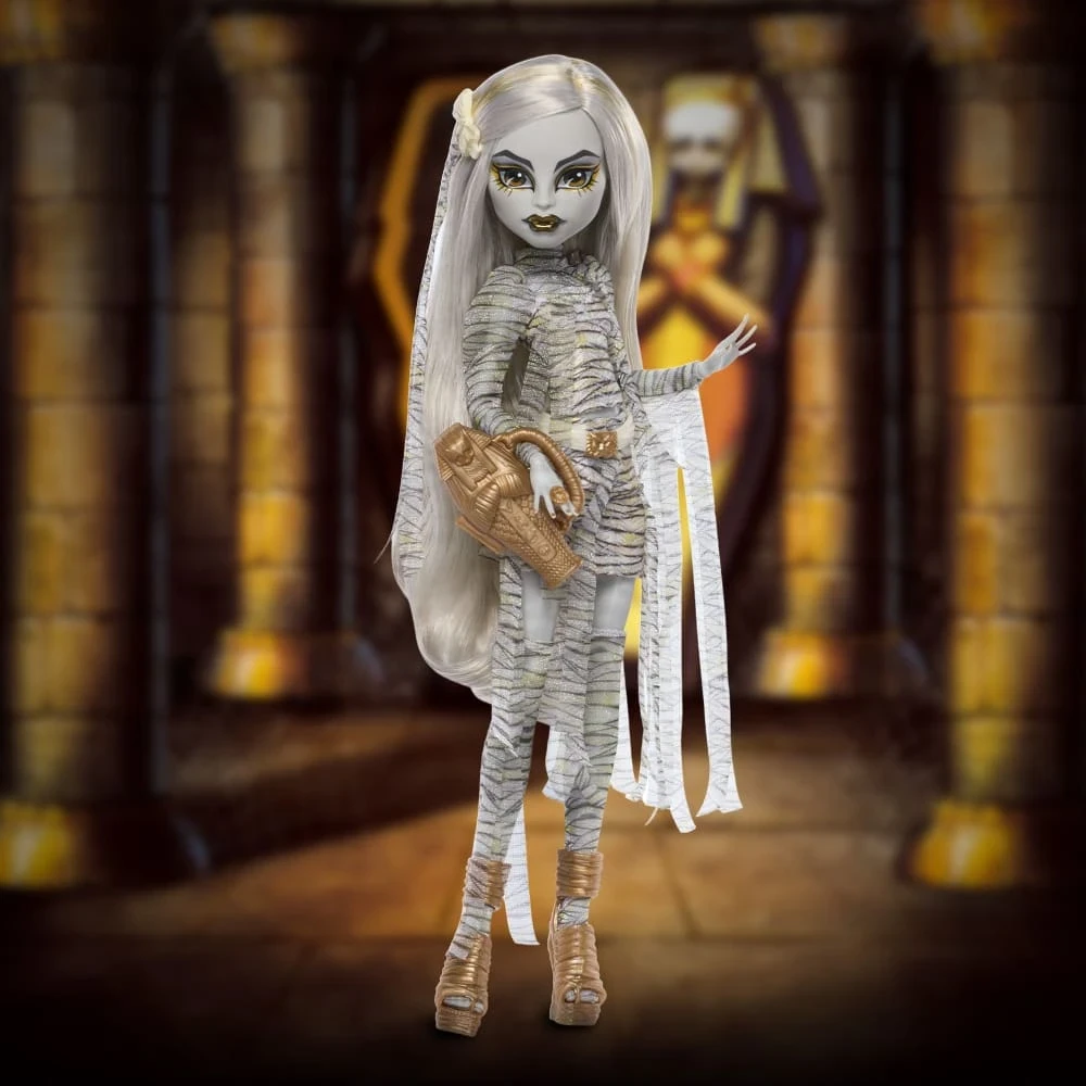 Kolekcinė lėlė „Monster High Skullector Mumija“, JKM51