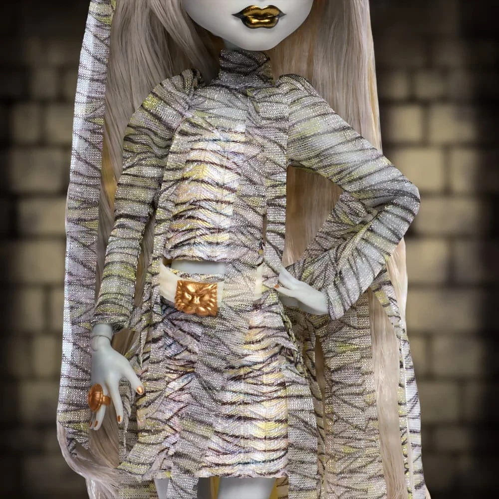 Kolekcinė lėlė „Monster High Skullector Mumija“, JKM51