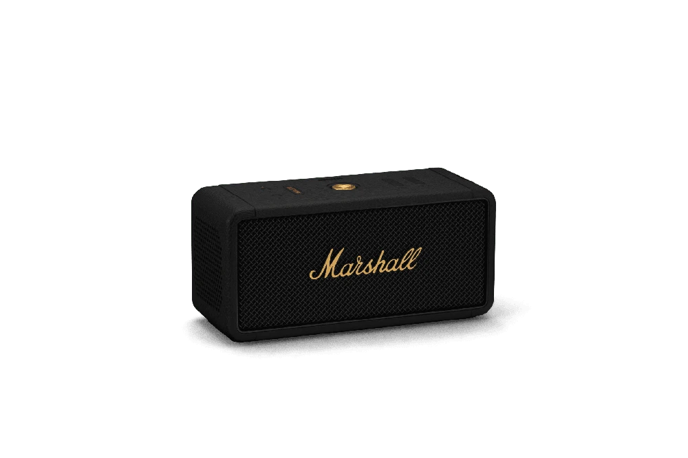 Nešiojama kolonėlė Marshall Middleton, Juodos spalvos