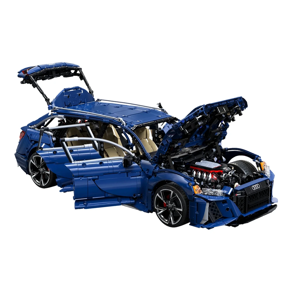 Konstruktorius CaDA Master Audi RS6 Avant C61515W, 1:8 mastelis (4663 dalys)