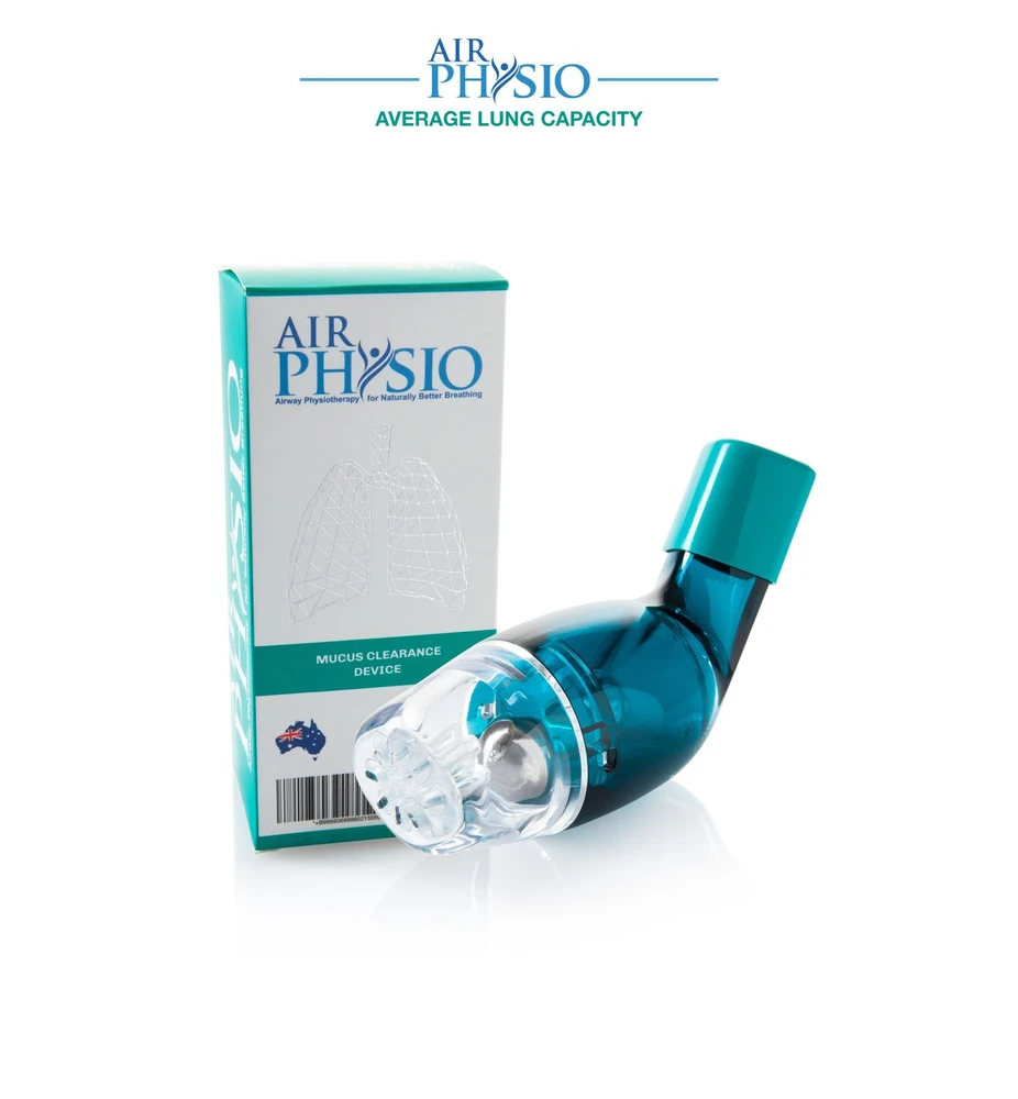 Kvėpavimo takų treniruoklis (OPEP) AirPhysio Average Lung Capacity