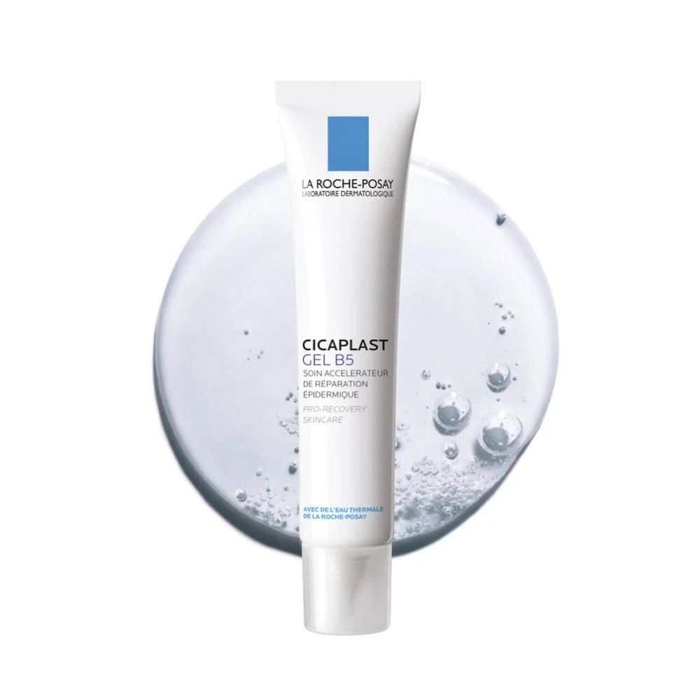La Roche-Posay Cicaplast Gel B5 atkuriamasis gelis sudirgusios odos atsinaujinimui skatinti, 40 ml
