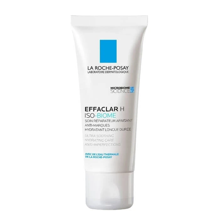 La Roche-Posay Drėkinamasis kremas probleminei, dehidratuotai odai EFFACLAR H ISO-BIOME, 40 ml