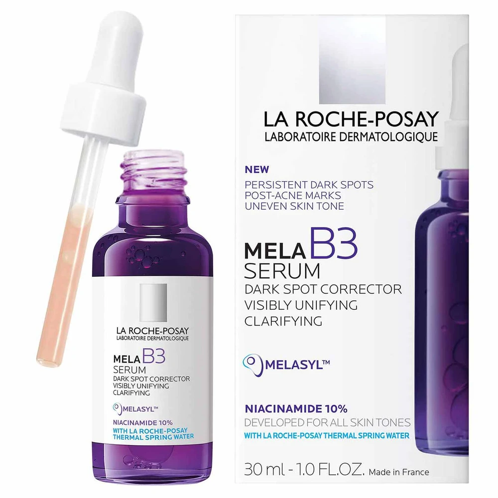 La Roche-Posay Mela B3 veido serumas hiperpigmentacijos paveiktai odai, 30 ml
