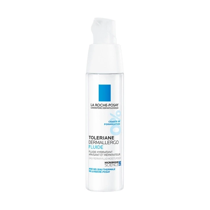La Roche-Posay Toleriane Dermallergo veido fluidas jautriai odai, 40 ml