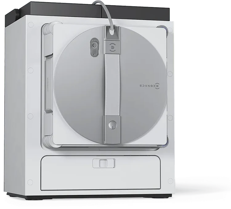 Langų valymo robotas Ecovacs WINBOT W3 OMNI, Baltas/sidabrinis