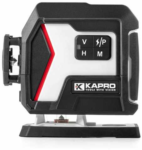 Kapro 933G kryžminis lazerinis nivelyras nucleo™ 3D mini žaliu spinduliu