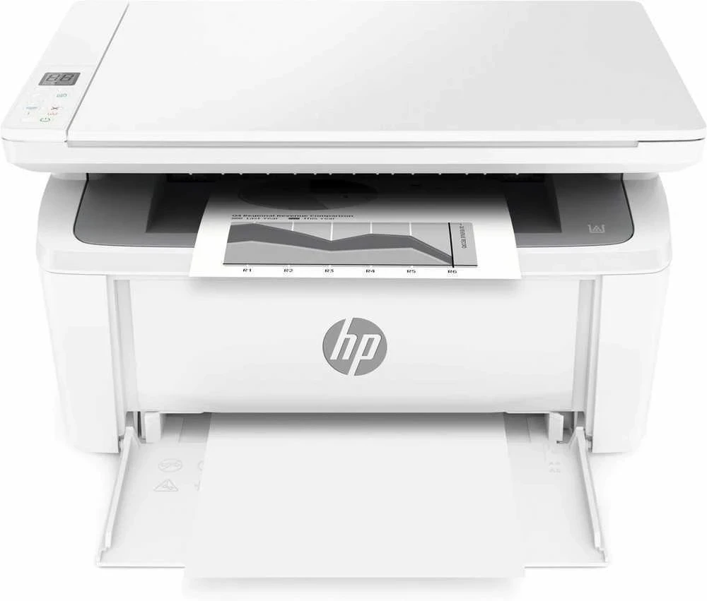 Daugiafunkcis lazerinis spausdintuvas HP LaserJet MFP M140w, spausdinimas / kopijavimas / skenavimas, nespalvotas, A4, 20 ppm, USB / Wi-Fi, baltas