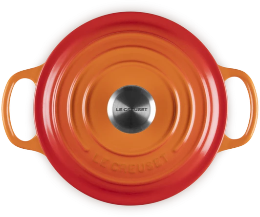 Le Creuset Signature Casserole apvalus puodas, 18 cm | spalva: oranžinė