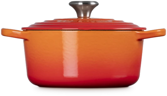 Le Creuset Signature Casserole apvalus puodas, 18 cm | spalva: oranžinė