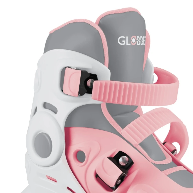 Mokomieji riedučiai Globber Learning Skates 2in1, XS/S 26-29, 3+ m., rožiniai