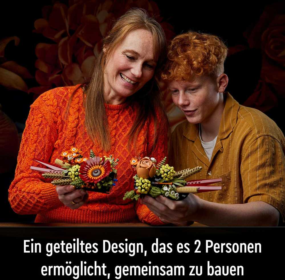 NAUJIENA! LEGO Icons Džiovintų gėlių puošmena 10314