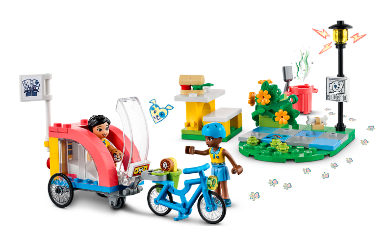 LEGO® Friends Šunų gelbėjimo dviratis (41738)