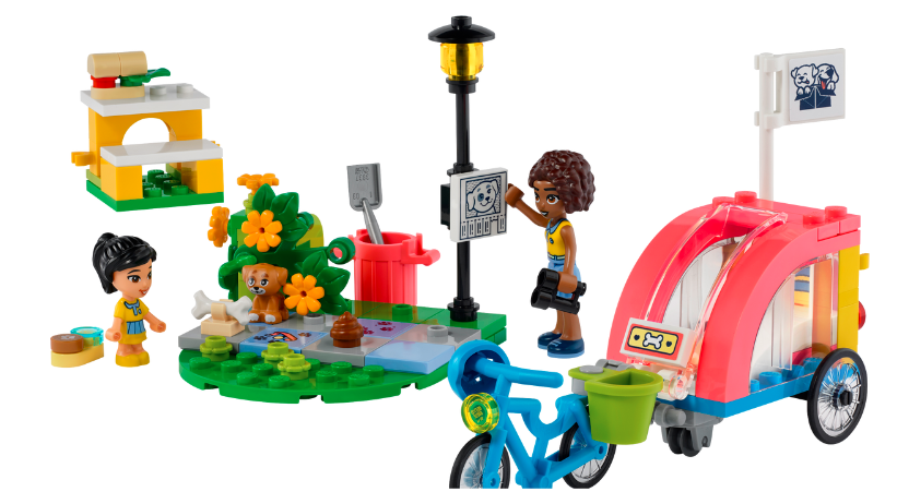 LEGO® Friends Šunų gelbėjimo dviratis (41738)