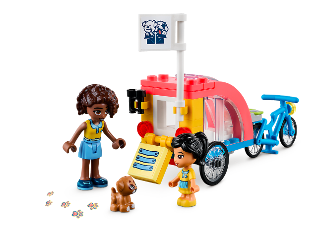 LEGO® Friends Šunų gelbėjimo dviratis (41738)
