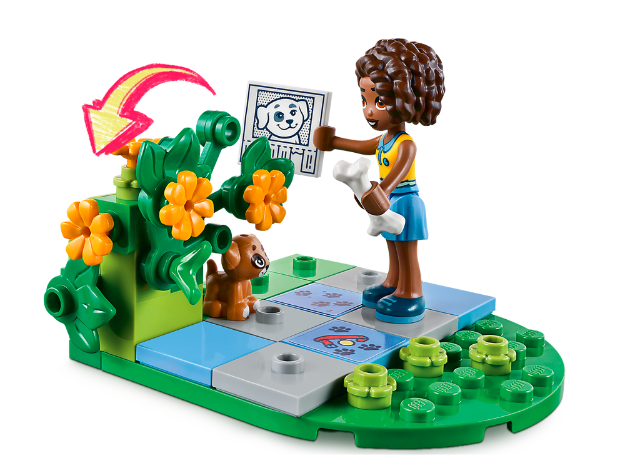 LEGO® Friends Šunų gelbėjimo dviratis (41738)