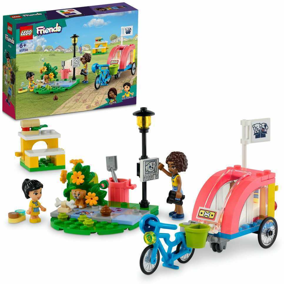 LEGO® Friends Šunų gelbėjimo dviratis (41738)
