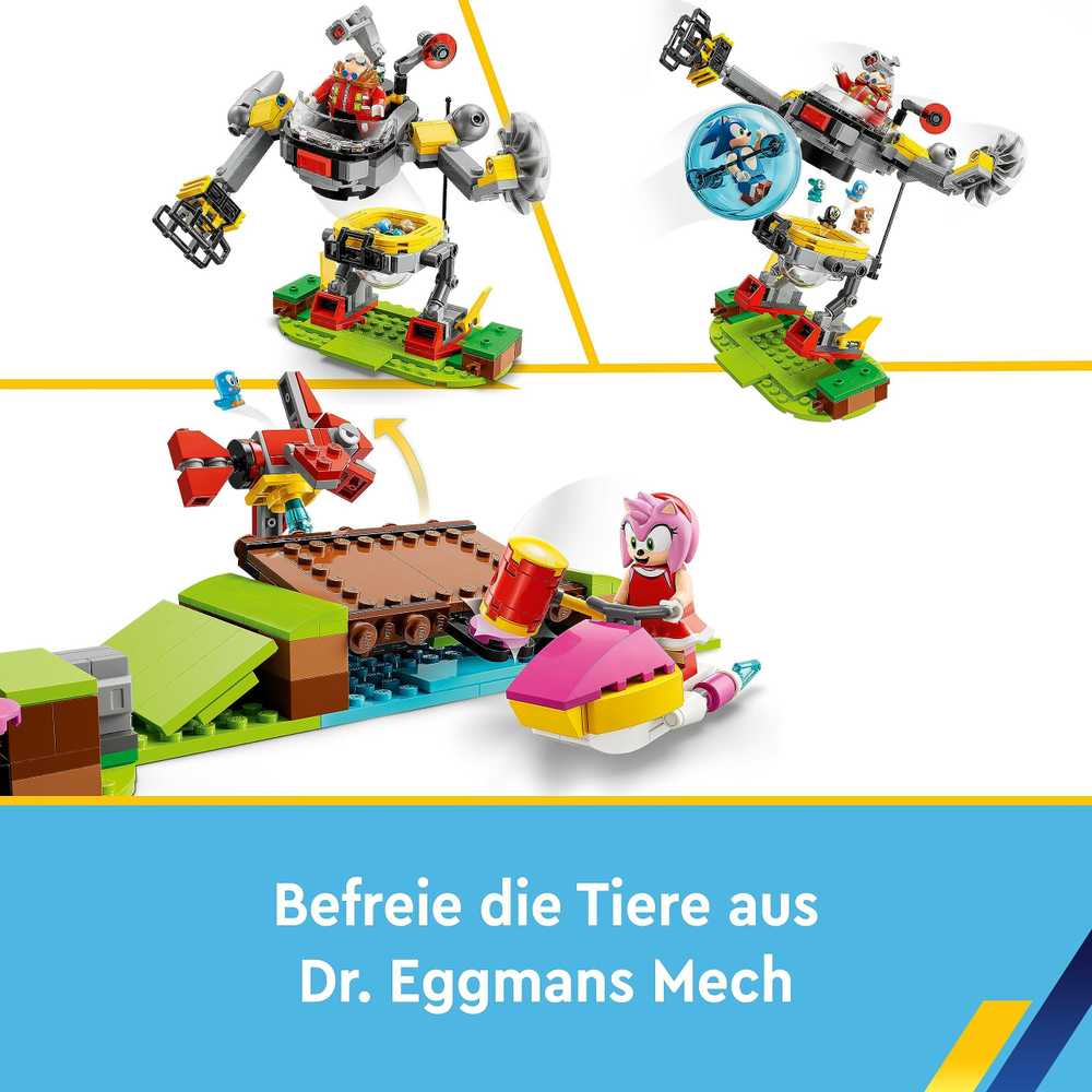 LEGO® Sonic the Hedgehog Žaliojo kalno zonos kilpos iššūkis (76994)