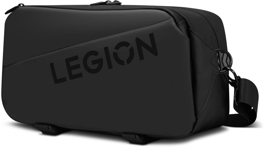 Žaidimų konsolės dėklas Lenovo Legion Sling Bag, juodos spalvos (GX41S14777)