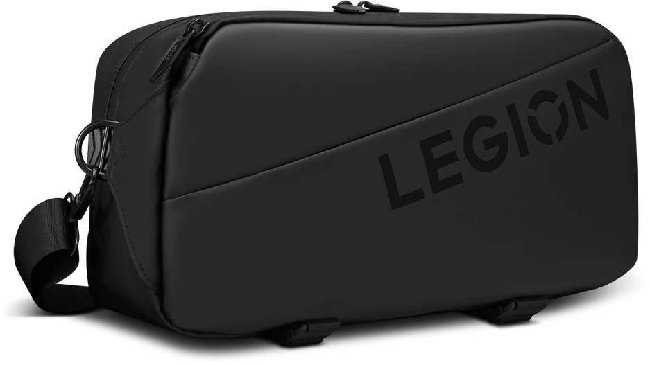 Žaidimų konsolės dėklas Lenovo Legion Sling Bag, juodos spalvos (GX41S14777)