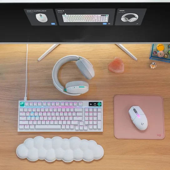 Belaidė žaidimų pelė Logitech G305 X Superlight, Balta