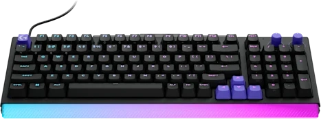Mechaninė žaidimų klaviatūra Logitech G512 X 98, Tactile, US International, Juoda