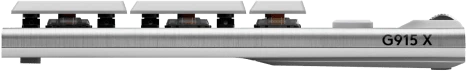 Belaidė mechaninė klaviatūra Logitech G915 X Lightspeed | US, TACTILE SWITCHES | Balta