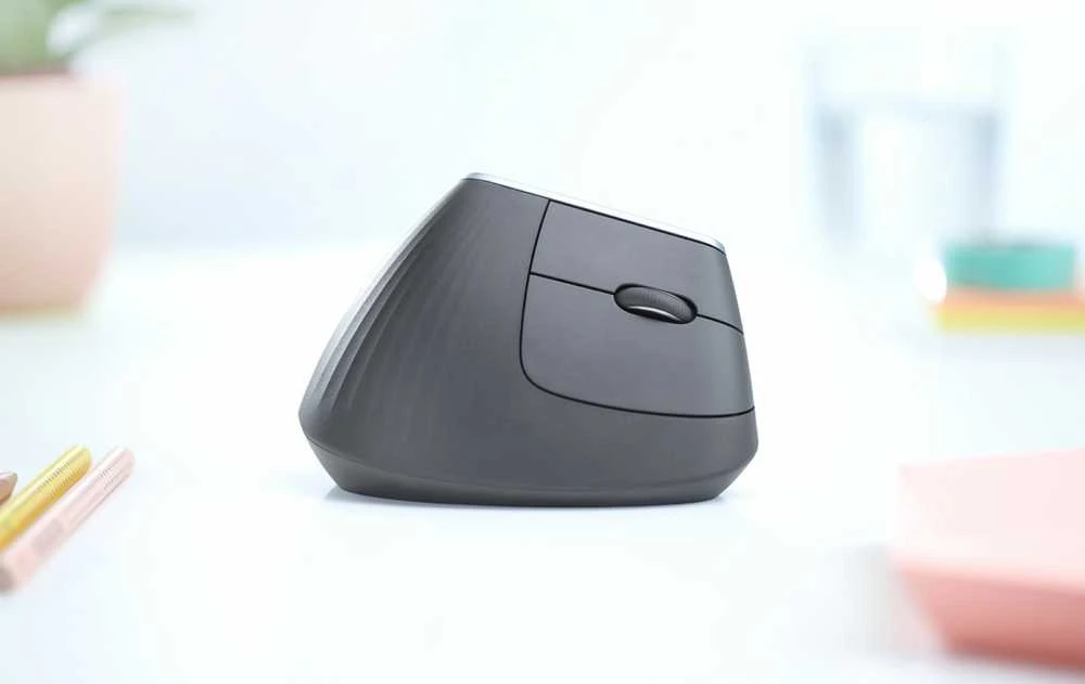 Belaidė pelė Logitech MX Vertical, pilka