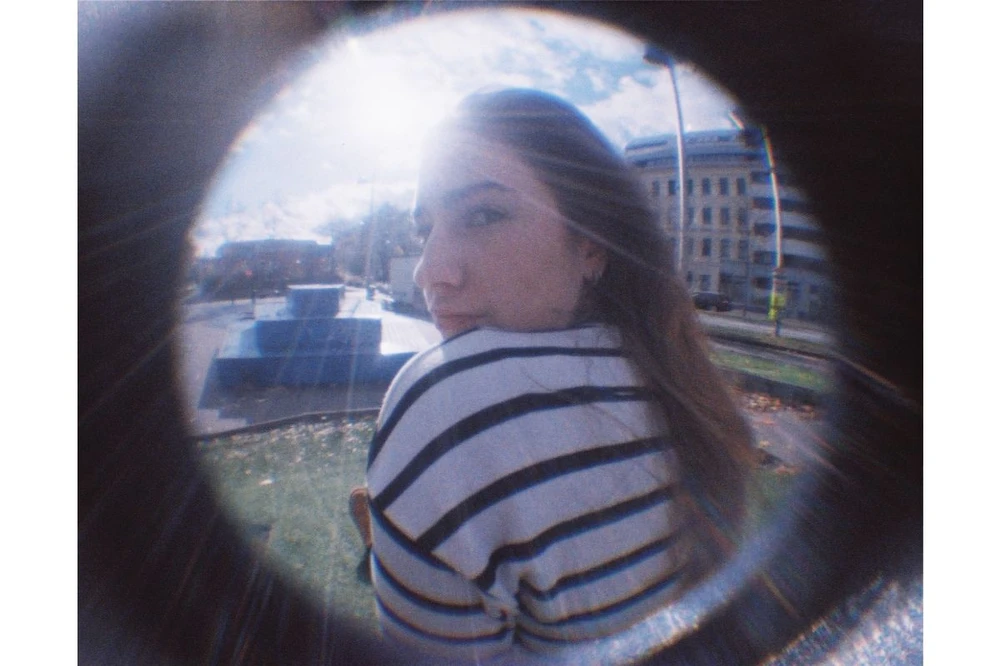 Lomography Fisheye Baby 110 kišeninis juostinis fotoaparatas (daugiaspalvis)