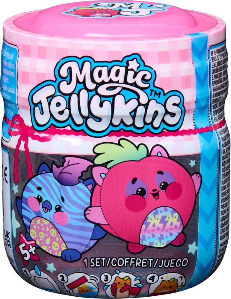 Rinkinys-siurprizas „Magic Jellykins Surprise Plush Jar“, 2 vnt.