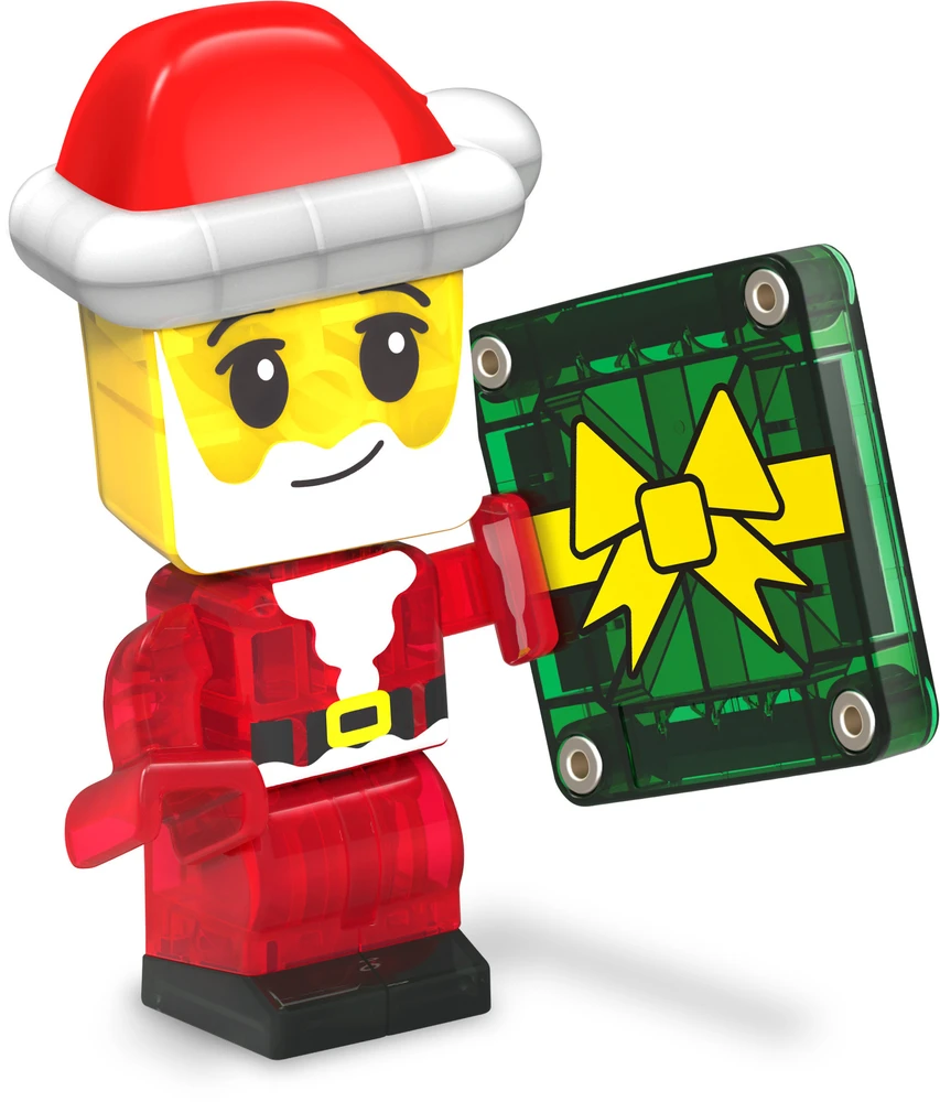 Advento kalendorius MAGNA-TILES microMAGS, 34 magnetinės detalės, 24 staigmenos