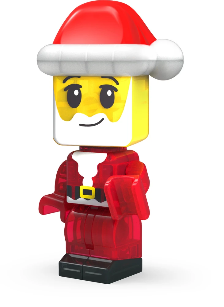 Advento kalendorius MAGNA-TILES microMAGS, 34 magnetinės detalės, 24 staigmenos