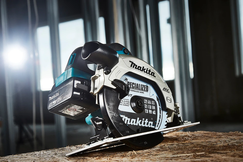 Makita DHS660Z Akumuliatorinis diskinis pjūklas, 18 V, 57 mm, ø165x20 | Be akumuliatorių ir kroviklio!