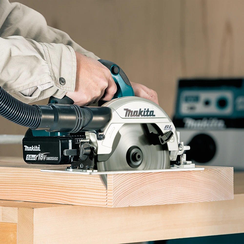 Makita DHS660Z Akumuliatorinis diskinis pjūklas, 18 V, 57 mm, ø165x20 | Be akumuliatorių ir kroviklio!